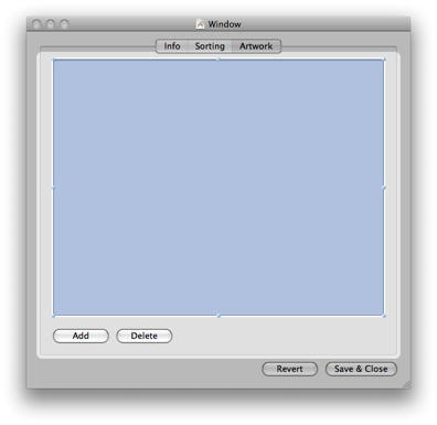 Image Well in GUI